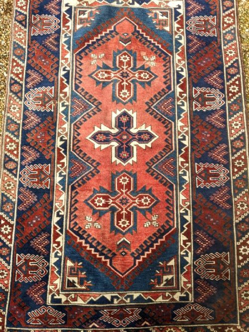 ANTIQUE MELAS CARPET RUG - ADDITIONAL PHOTO 1