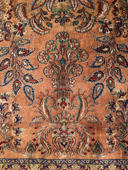 fig 1. Antique Saroukh Carpet Good Room Size