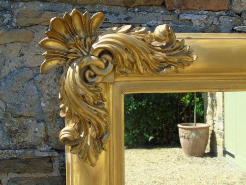 fig 2. Good William IV Overmantel Mirror Circa 1840