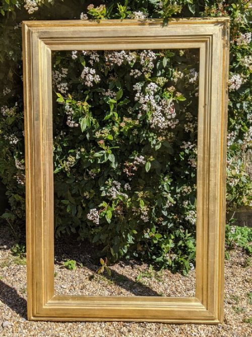 fig 1. Massive Early Victorian Giltwood Frame No 20