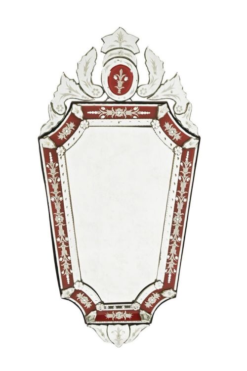 Early 20th Century Venetian Glass Mirror