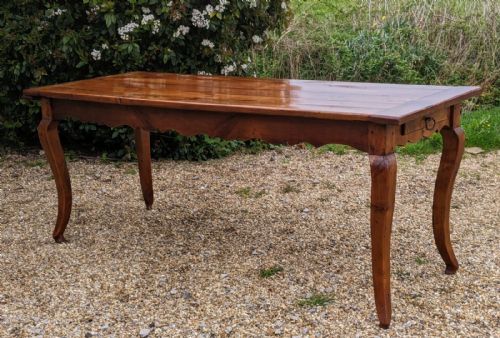 Antique French Cherrywood Farmhouse Table