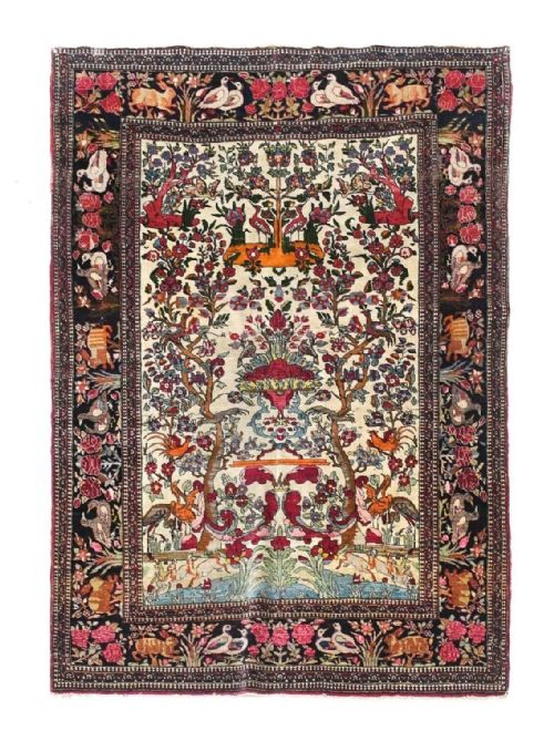 Beautiful Antique Isfahan Carpet