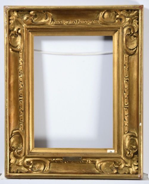 19th Century English Giltwood Composition Frame