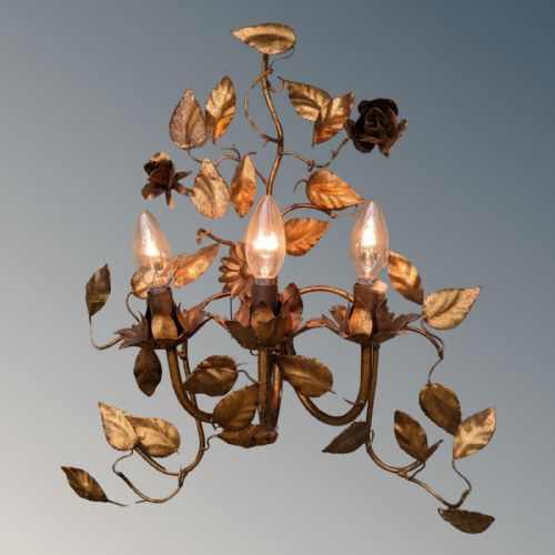 Antique French Gilt Wall Sconce