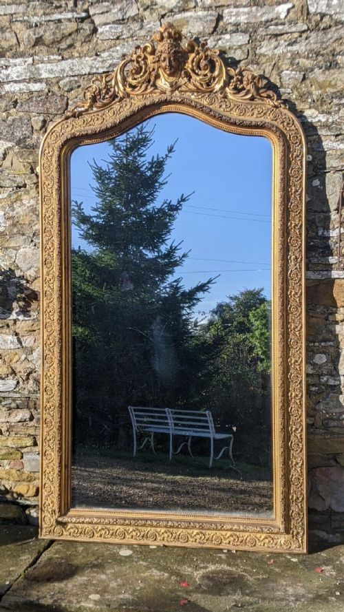 Antique French Gilt Mirror
