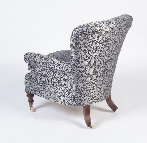 VICTORIAN BUTTON BACK ARMCHAIR - ADDITIONAL PHOTO 3