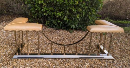 Country House Leather and Brass Club Fender
