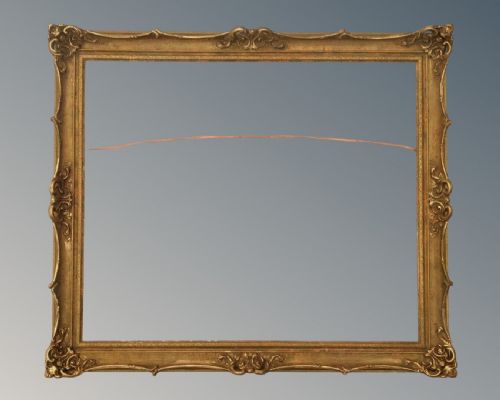 Large Gilt Swept Picture Frame