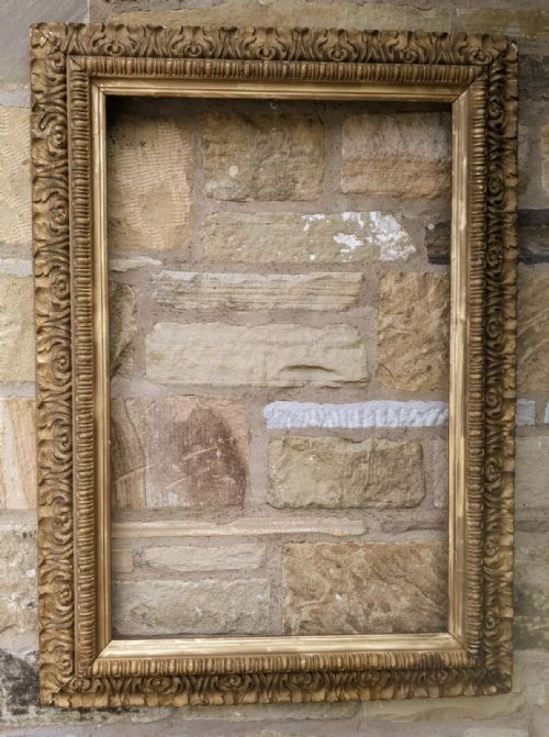 Large Victorian Carved Gilt Frame No 43