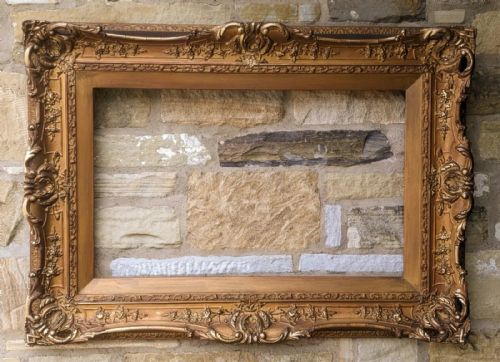 fig 1. Good Victorian Ornate Gilt Frame No 41