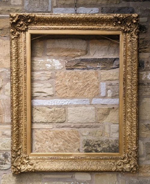 Good Large Victorian Gilt Frame No 37