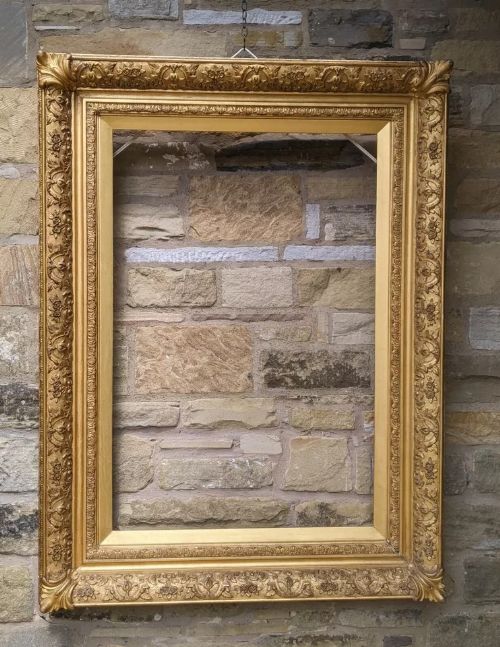 Superb Very Large Victorian Original Gilt Frame. No 42