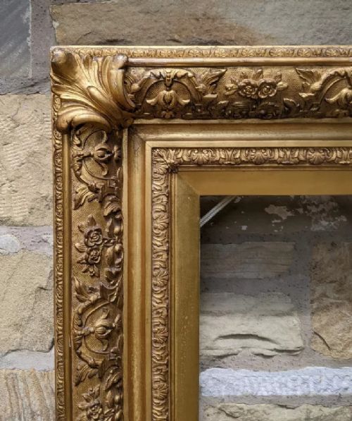 fig 1. Superb Very Large Victorian Original Gilt Frame. No 42