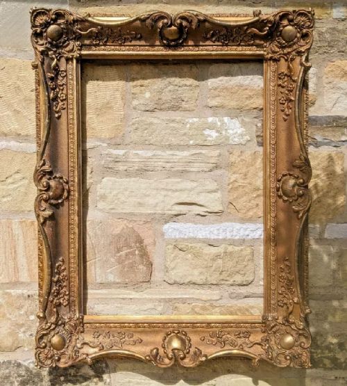 Large Victorian Swept Gilt Frame No 53