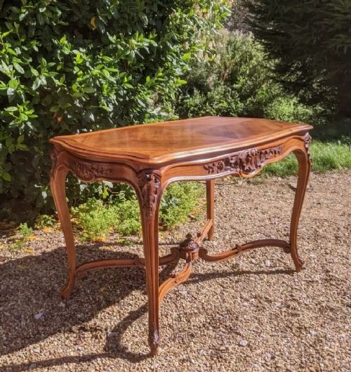 Good Antique French Walnut Centre Table
