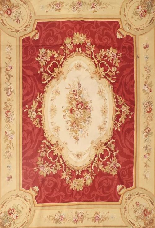 fig 1. Beautiful Aubusson Carpet Room Size