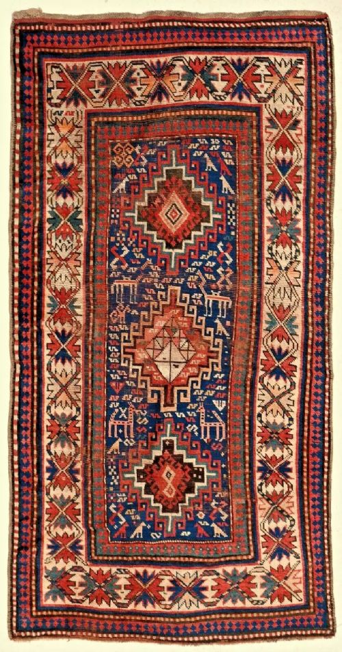 Antique Kazak Carpet