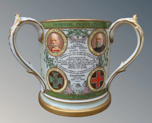 Copeland Pottery Tyg by T. Goode Transvaal War Commemorative