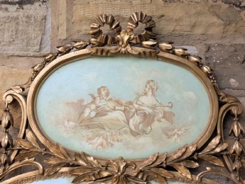 fig 2. Stunning French Parcel Gilt Mirror