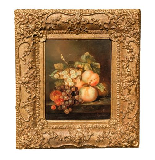 fig 1. Dutch School Oil on Panel Still Life Painting