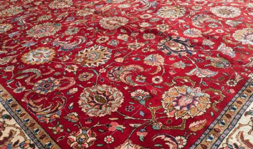 LARGE QUALITY TABRIZ CARPET - ADDITIONAL PHOTO 1