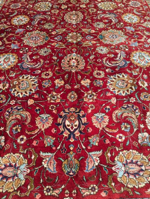 LARGE QUALITY TABRIZ CARPET - ADDITIONAL PHOTO 5