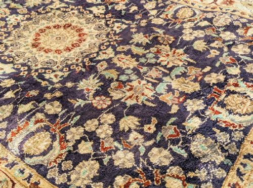 BEAUTIFUL CHINESE SILK RUG CARPET - ADDITIONAL PHOTO 4