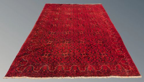 GOOD QUALITY HAND WOVEN AFGHAN WOOL CARPET 318 X 206 - ADDITIONAL PHOTO 1