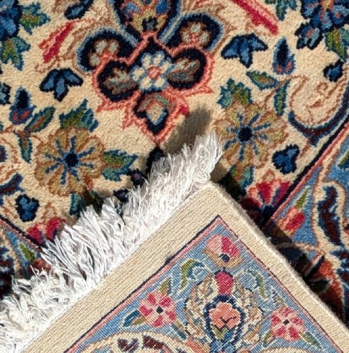 GOOD ANTIQUE KIRMAN CARPET ROOM SIZE 490 CMS BY 338 CMS - ADDITIONAL PHOTO 8