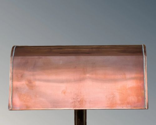 STYLISH ART DECO COPPER DESK LAMP CIRCA 1920 - ADDITIONAL PHOTO 1
