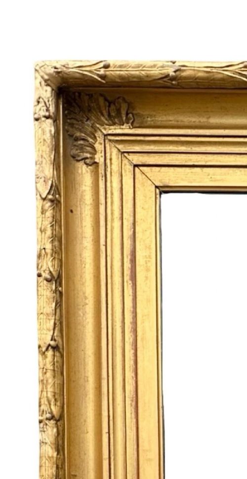 fig 1. Good Large Victorian Gilt & Gesso Frame