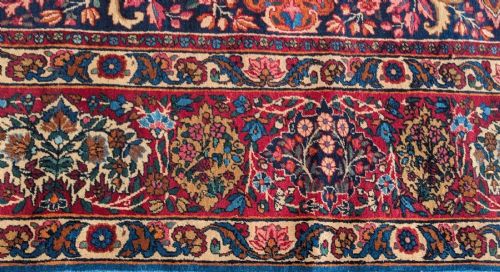 ANTIQUE KIRMAN CARPET ROOM SIZE - ADDITIONAL PHOTO 5