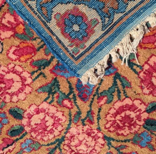 ANTIQUE KIRMAN CARPET ROOM SIZE - ADDITIONAL PHOTO 6