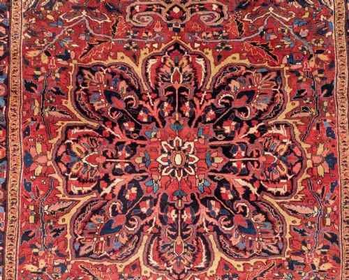 ANTIQUE AHAR HERIZ CARPET - ADDITIONAL PHOTO 3