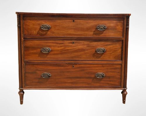 ELEGANT MAHOGANY CHEST OF DRAWERS GEORGE III - ADDITIONAL PHOTO 1