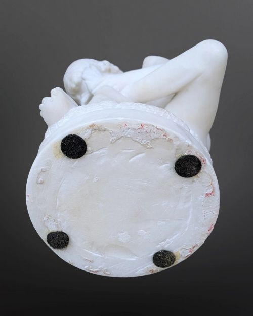 ANTIQUE ALABASTER FIGURE SPINARIO - ADDITIONAL PHOTO 4