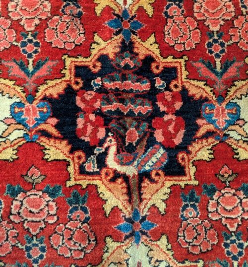 BEAUTIFUL ANTIQUE BAKHTIARI CARPET - ADDITIONAL PHOTO 5