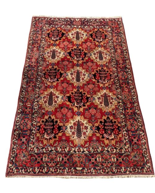 BEAUTIFUL ANTIQUE BAKHTIARI CARPET - ADDITIONAL PHOTO 6