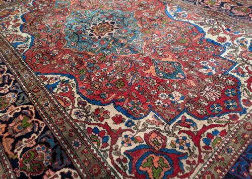 ANTIQUE ISHFAHAN CARPET - ADDITIONAL PHOTO 3