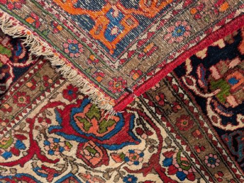 ANTIQUE ISHFAHAN CARPET - ADDITIONAL PHOTO 5