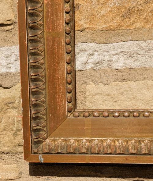 GOOD EARLY 20TH CENTURY GILT FRAME EGG DART BEADED MOULDING H - ADDITIONAL PHOTO 2