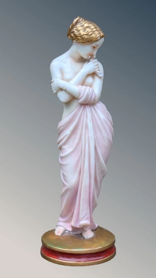 ROYAL WORCESTER CLASSICAL MAIDEN 'JOY' BY JAMES HADLEY