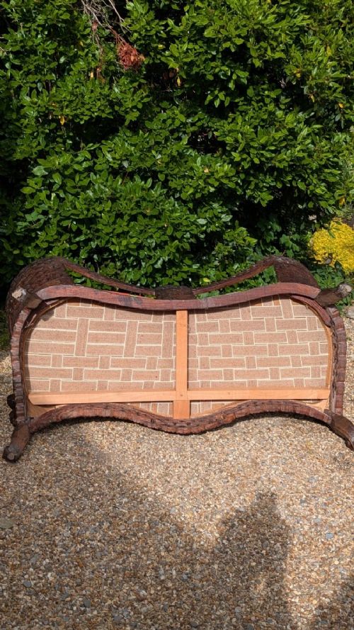 ANTIQUE ANGLO INDIAN BOMBAY SOFA - ADDITIONAL PHOTO 11