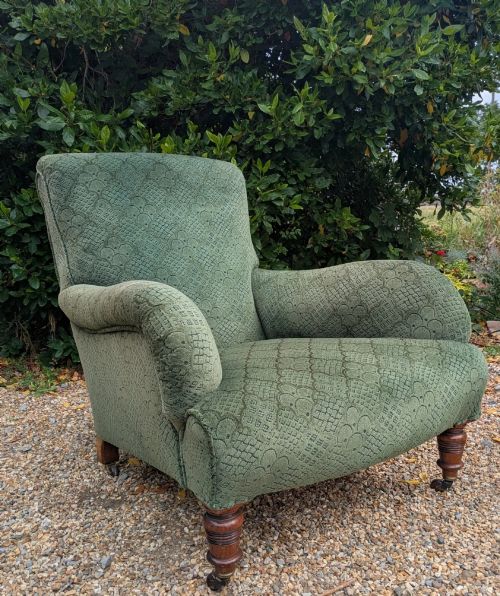Good 19th Century Howard Style Armchair