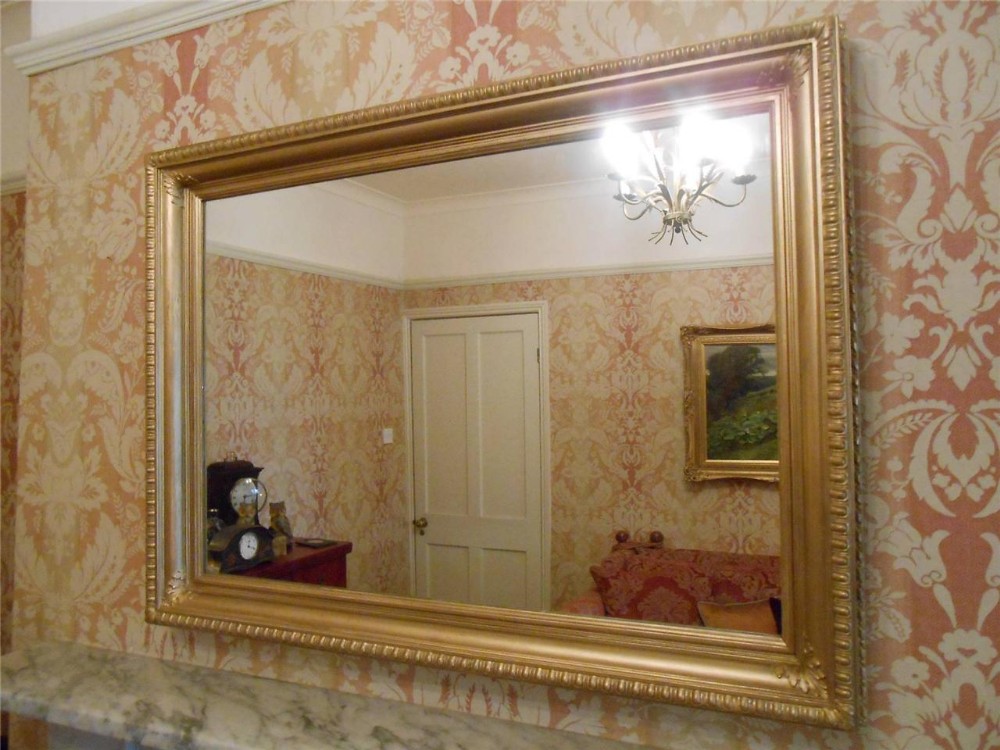 Victorian Overmantle Mirror, Possible Pair