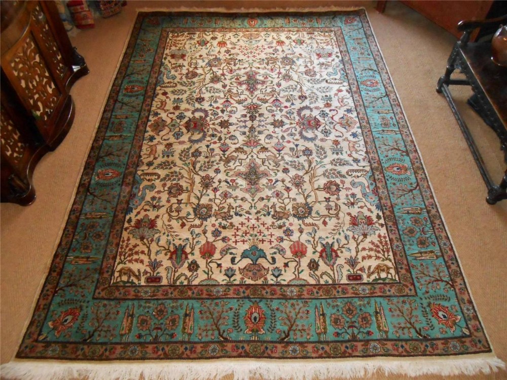 Antique Large Tabriz Carpet, Persian Azerbaijan