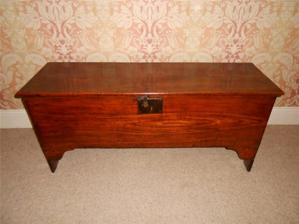 18th Century Elm Coffer or Sword Chest
