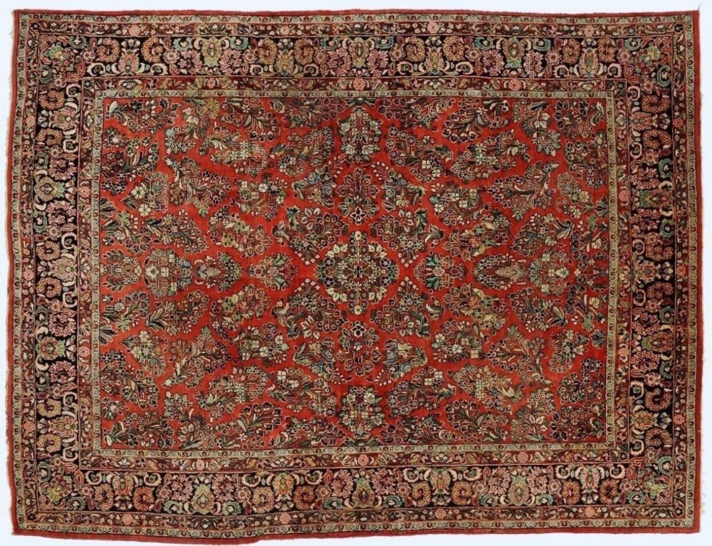 Stunning Antique West Persian Sarouk Carpet