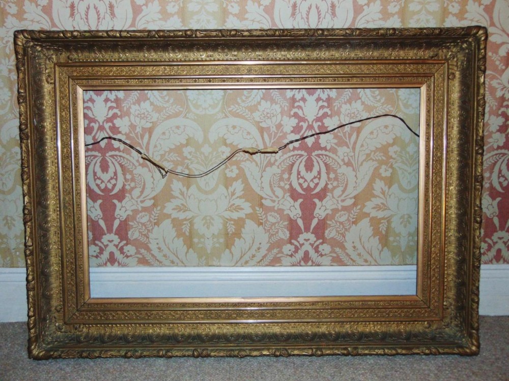 Substantial Good Quality Victorian Gilt Frame